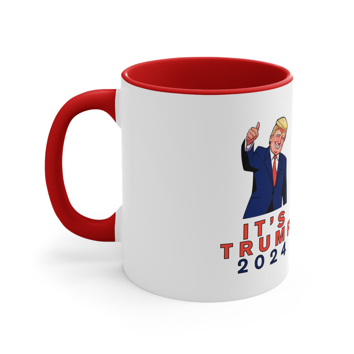 It's Trump 2024™ | Accent Coffee Mug (USA/CAN ONLY)