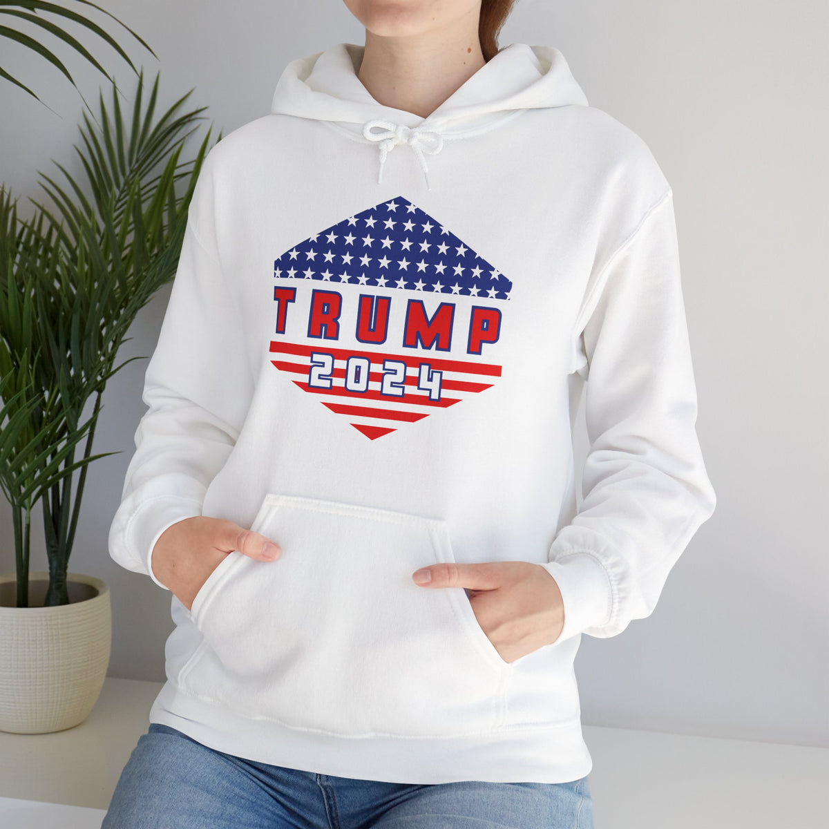 Trump 2024 | Unisex Heavy Blend™ Hooded Sweatshirt (USA/ CAN ONLY)