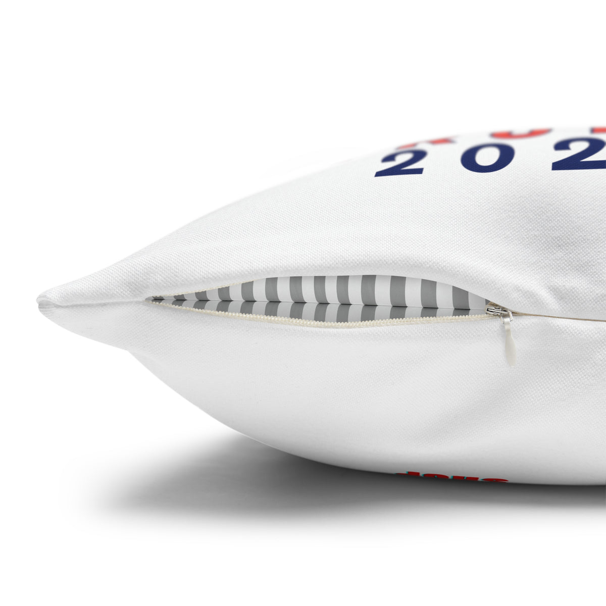 It's Trump 2024™ | Square Poly Canvas Pillowcase (USA/CAN ONLY)