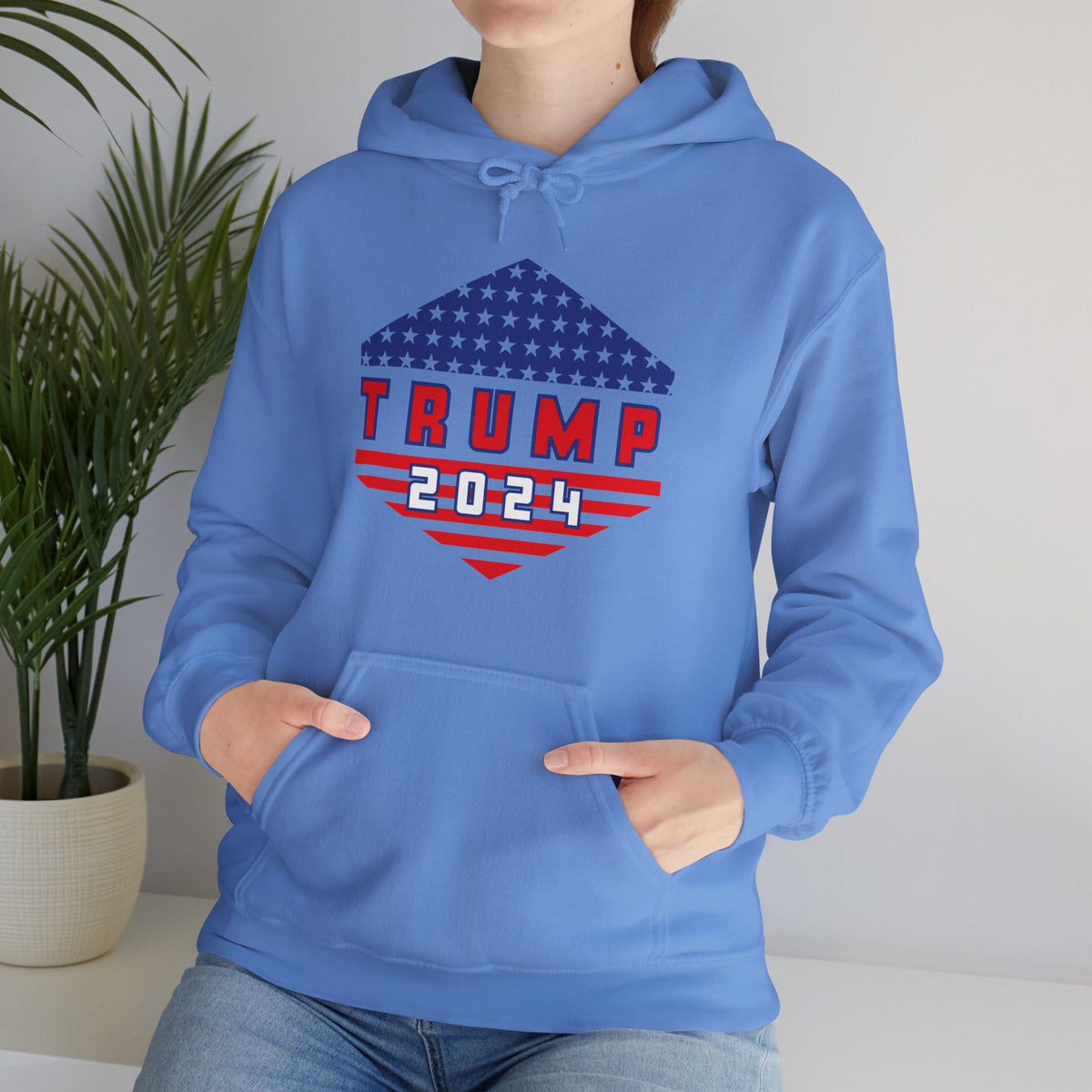 Trump 2024 | Unisex Heavy Blend™ Hooded Sweatshirt (USA/ CAN ONLY)