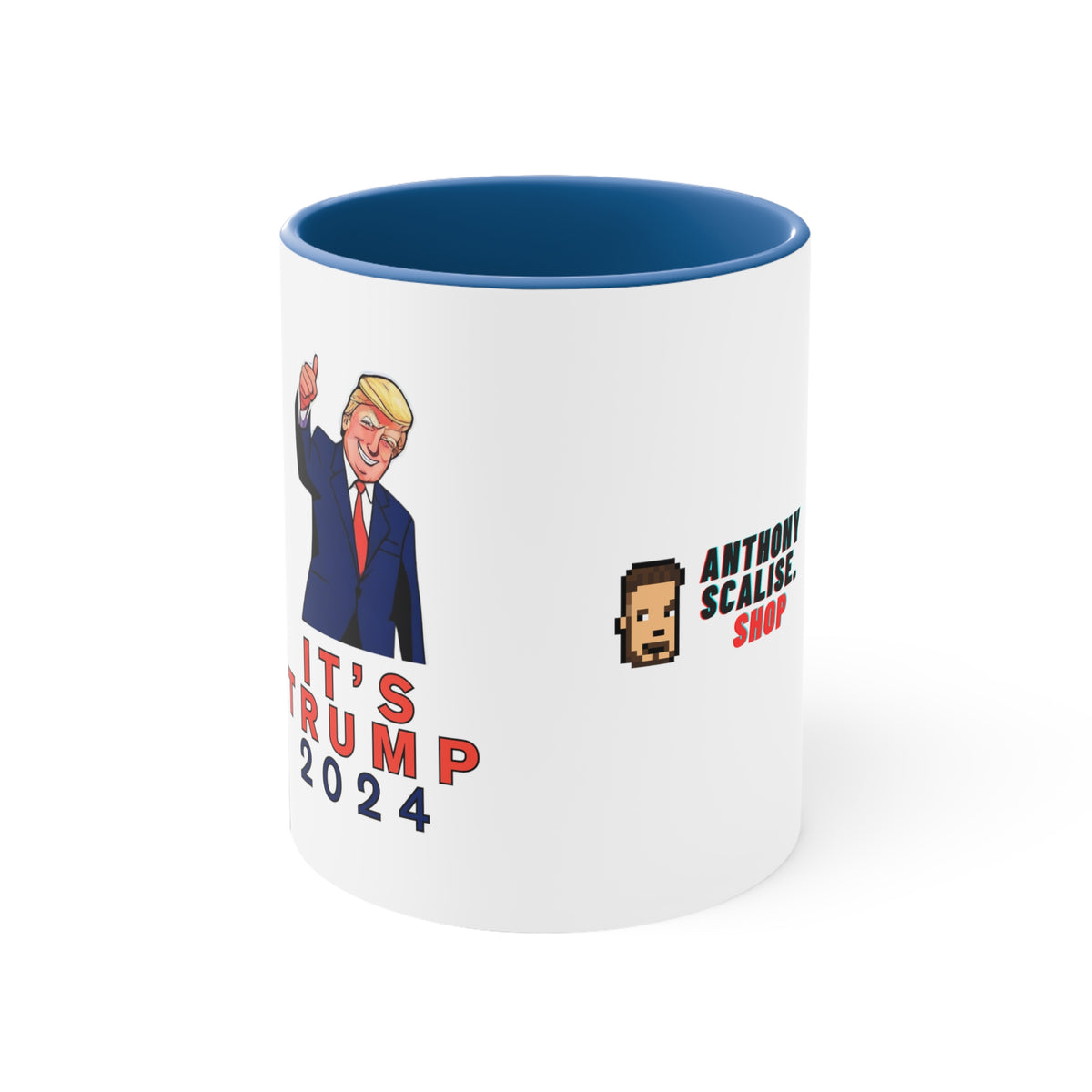 It's Trump 2024™ | Accent Coffee Mug (USA/CAN ONLY)