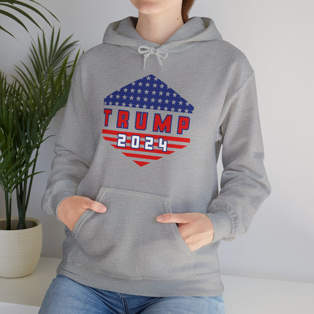 Trump 2024 | Unisex Heavy Blend™ Hooded Sweatshirt (USA/ CAN ONLY)