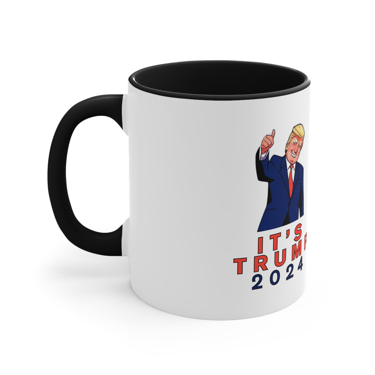 It's Trump 2024™ | Accent Coffee Mug (USA/CAN ONLY)