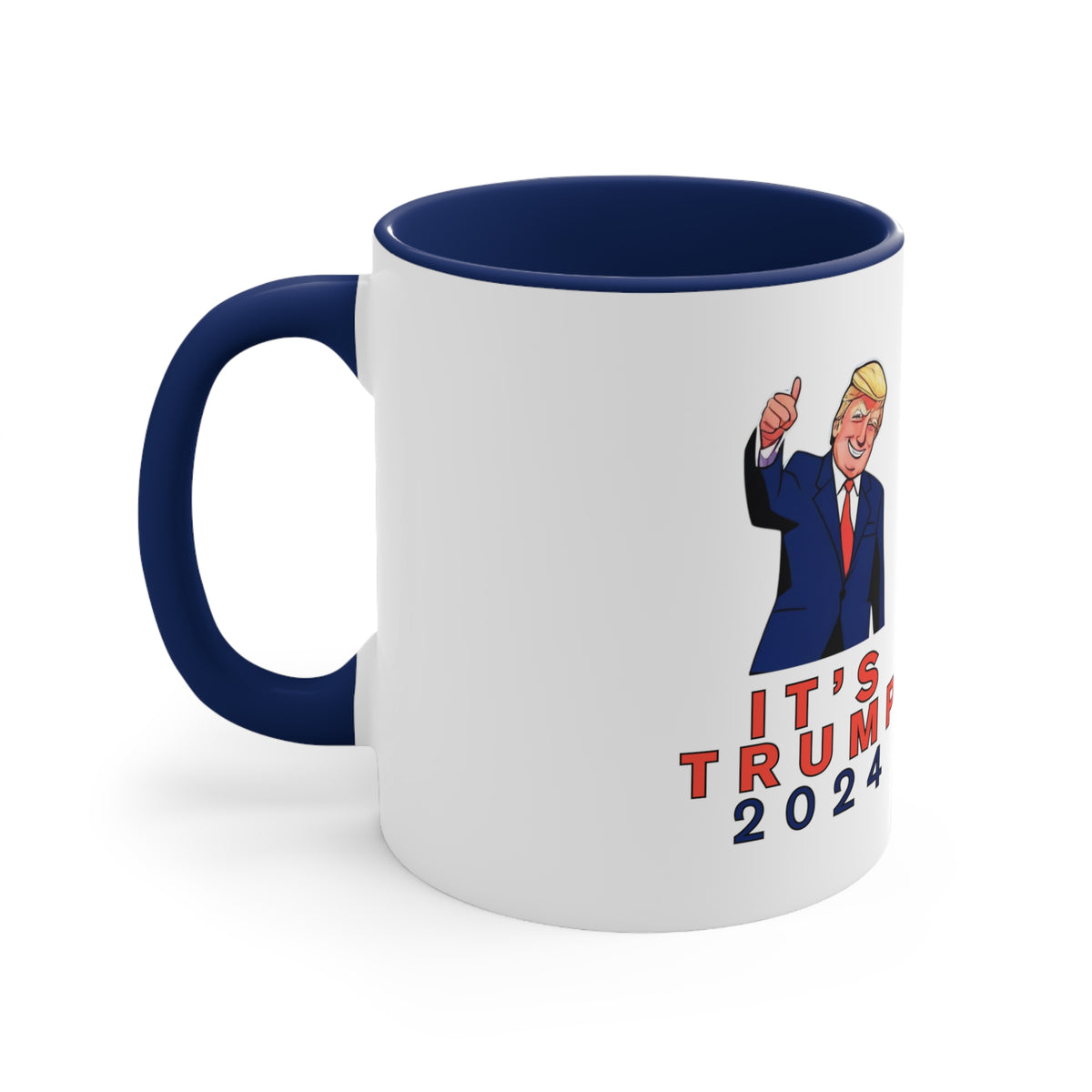 It's Trump 2024™ | Accent Coffee Mug (USA/CAN ONLY)