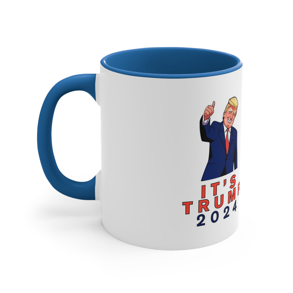 It's Trump 2024™ | Accent Coffee Mug (USA/CAN ONLY)