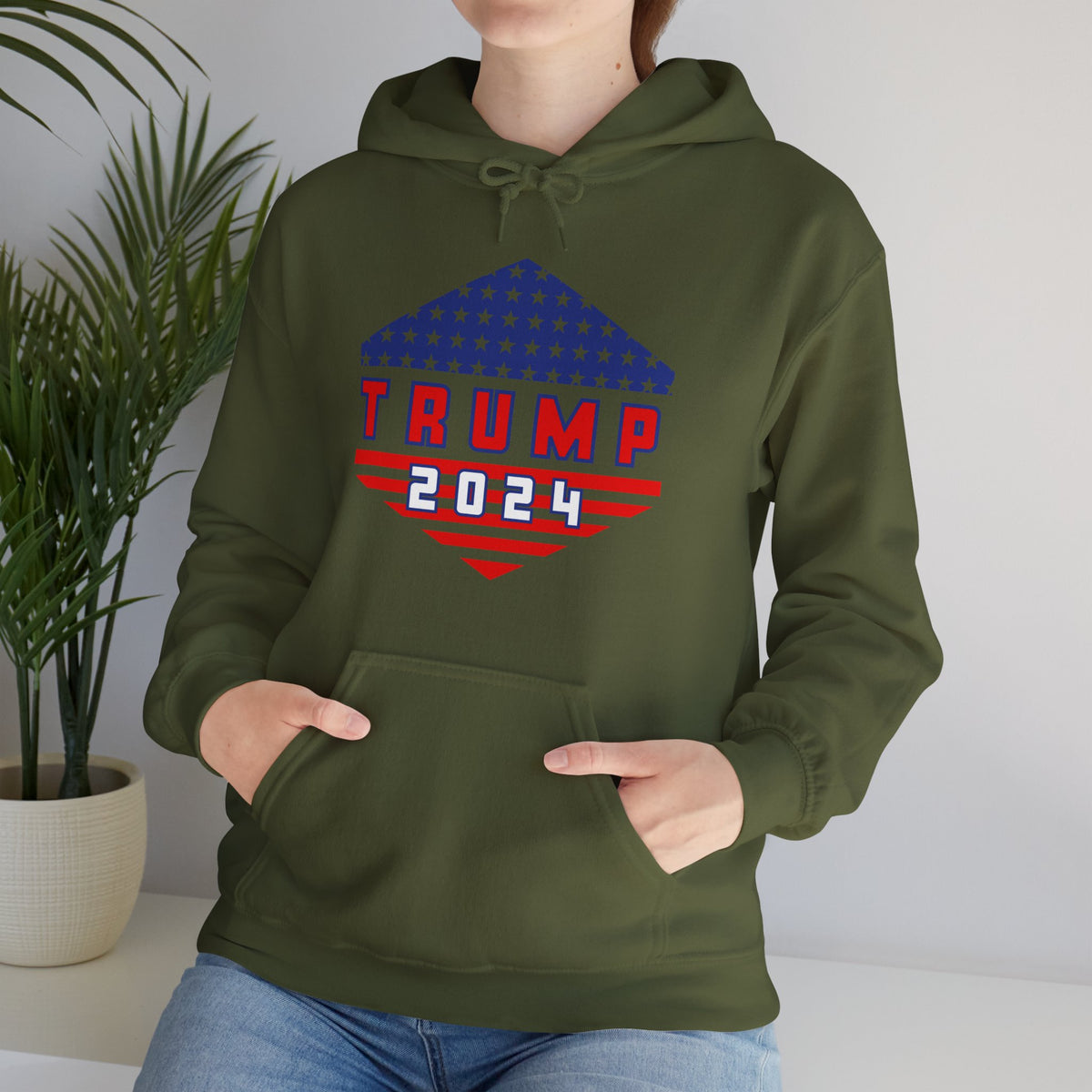 Trump 2024 | Unisex Heavy Blend™ Hooded Sweatshirt (USA/ CAN ONLY)